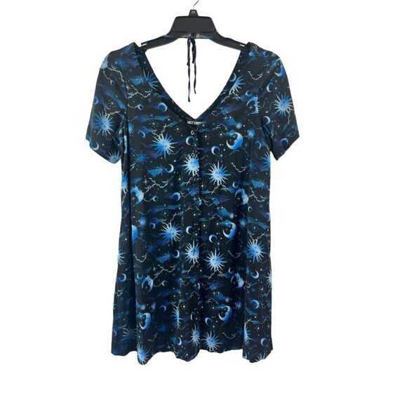 Hot Topic Women's Midnight Black Dress - Picture 2 of 5